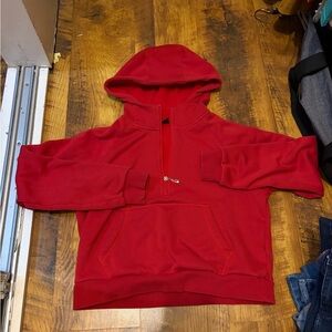 Half-Zip Hoodie Sweatshirt